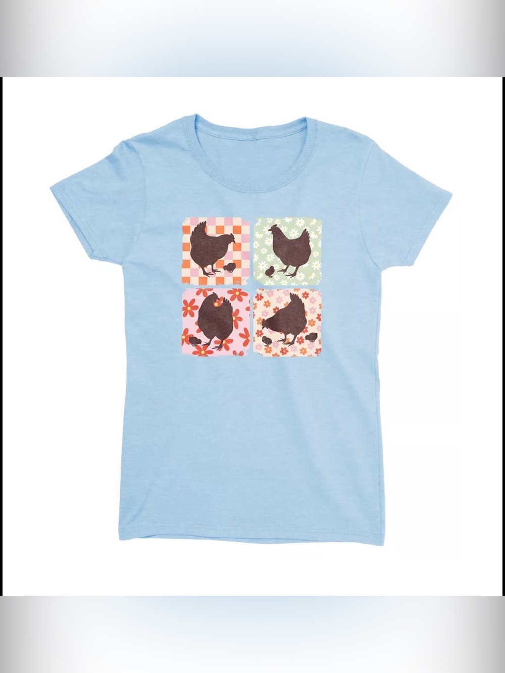Lost Creek Women's Short-Sleeve Chicken Graphic T-Shirt